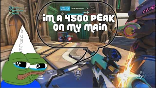 TOXIC Smurf Egos His Entire Team (Overwatch Competitive Toxicity)