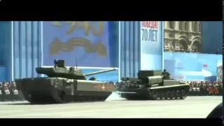 Russian 'Armata' tank breaks down at rehearsal for Victory Day!