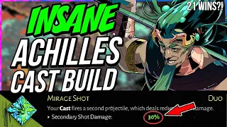 Get EASY 32 Heat Wins With Cast Build On Achilles Spear! | Hades