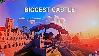 Biggest Survivor Mode Castle Lego Fortnite can handle!