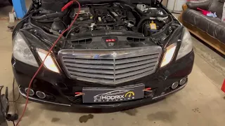 ✅ Mercedes Benz E220 W212 2.1 150kw Delphi CRD2 OBD Read & Write Autotuner ChipTuning Прошиваем