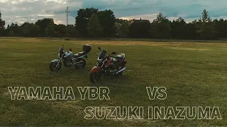 Yamaha YBR 250 és Suzuki Inazuma 250 összehasonlítása - Review