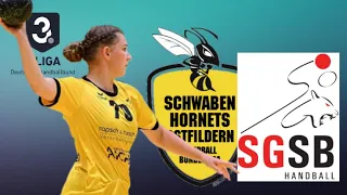 Schwaben Hornets Ostfildern vs. SG Schozach-Bottwartal | VLOG #46 | #handballmaedelZ