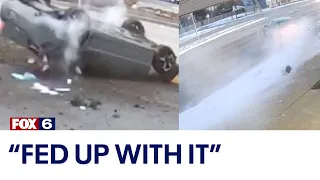 Milwaukee Capitol Drive reckless driving crash caught on camera -- again | FOX6 News Milwaukee