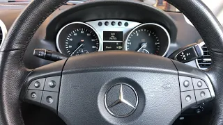 2008 Mercedes ML320 Service Reset