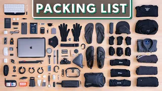 The Ultimate Digital Nomad Packing List V2 | 80 Essentials For Minimalist Carry On Travel