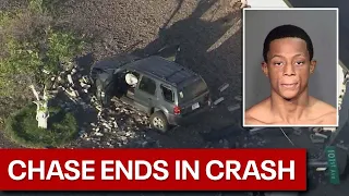 Phoenix murder suspect involved in police chase arrested