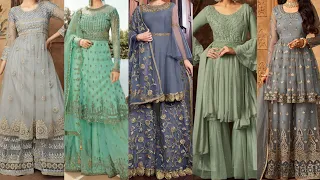 Trendy Net Sharara Suit Design Ideas || HamuzTrendz || #collection #sharara