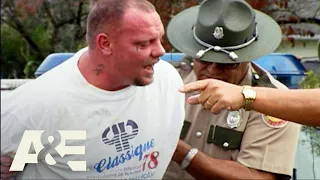 Cops Chase Down Escaped Inmate Out for Revenge | The Squad: Prison Police | A&E