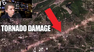 Top 10 Tornado Damage Paths on Google Earth