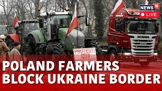 Poland Farmers Protest LIVE | Polish Farmers Block Ukraine Border LIVE | Farmers Protest LIVE