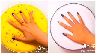 Most Relaxing and Satisfying Slime Videos #208 //  Fast Version // Slime ASMR //