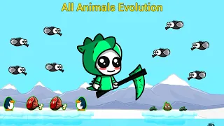 All Animals Evolution With Cute Fighter Dino Reaper (EvoWorld.io)