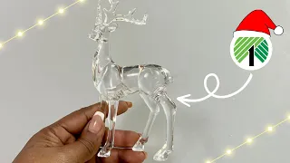 Everyone will be buying DOLLAR STORE reindeer after seeing this brilliant holiday decor idea!