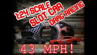 THE TOY SHOP EP 3 1:24 SLOT CAR DRAG RACING!