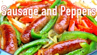 Quick and Easy Sausage and Peppers