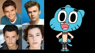 Animated Voice Comparison- Gumball Watterson (Amazing World of Gumball)