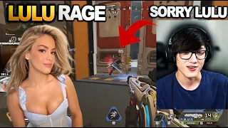 iiTzTimmy vs lululuvely in $375K AT&T Annihilator Cup Tourney.. LULU REACTS!!  ( apex legends )