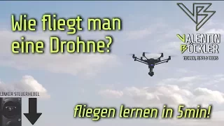 🚁Wie fliegt man eine Drohne?🚁 - fliegen lernen in 5 Minuten!