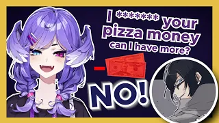 Selen gets pizza money from Nocturnal but uses it for something else