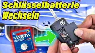 Skoda Fabia 3 Schlüssel Batterie Wechseln | So Geht´s |