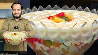 Fruit Custard Trifle - Perfect 1 litter milk custard