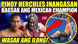 PINOY HERCULES INANGASAN BAGSAK ANG MEXICAN CHAMPION | GALAWANG PACQUIAO