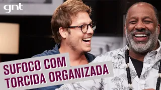 Ailton Graça dá de cara com torcida adversária e quase se dá mal | Que História é essa, Porchat?