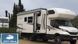 Motorhome PROTEC with SLIDE-OUTS! On the street 2.3m, for living 3.5m