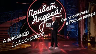 Александр ДОБРОНРАВОВ • КАК УПОИТЕЛЬНЫ В РОССИИ ВЕЧЕРА | "Привет, Андрей", 2022