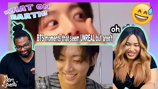 BTS moments that seem UNREAL but aren’t| REACTION