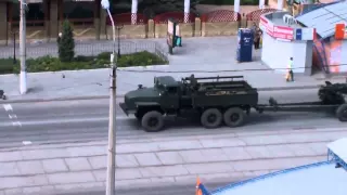 Бронетехника Луганск Lugansk rus machines! 02.06.2015