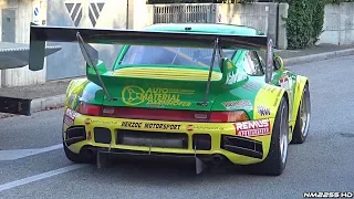 800HP Porsche 993 GT2 BiTurbo Hillclimb Monster @ Cividale Castelmonte 2017