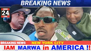 @iammarwa COMING TO AMERICA! @gofundme  SCHEME WITH @DeeMwango & @aarondantetalks  KENYA TO NEW YORK