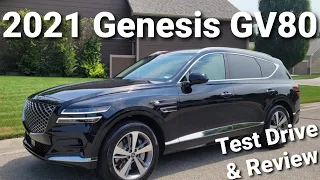 2021 Genesis GV80 Test Drive and Review