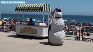Scary Snowman Funny Prank Compilation 2015