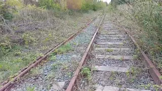 abandoned train line part 2 Thornton to fleetwood line