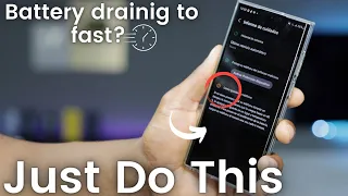 My battery Dies so fast / phone battery draining issue -fix