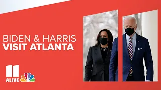 President Biden, VP Harris visit CDC in Atlanta | Watch Live