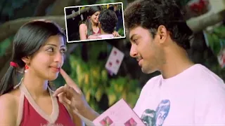 Tanish & Pranitha Subhash Beautiful Love Scene || Movie Scenes || TFC Hit Scenes