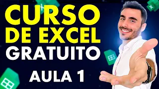 Curso de Excel Gratuito 2024 [Aula 1 - Com Material] - Ferramentas do Excel