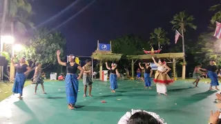 Samoan dances by Kealakehe Intermediate students and YOK club at 2023 Hawaii Remathau Graduation