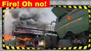 Combine FIRE engulfed in flames, can they save it?