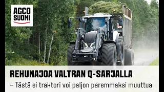 REHUN AJOA VALTRALLA - Q 305 sai huippuarvosanat Juholta ajosilppuriketjussa