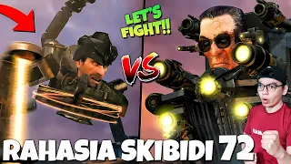 PERANG SAUDARA SKIBIDI TOILET!! G-MAN VS Detainer & Rahasia Skibidi Toilet 72 Part 1 - Indonesia