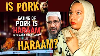 ICELANDIC GIRL REACTS TO ZAKIR NAIK EATING OF PORK IS HARAAM IN ISLAM & CHRISTIANITY + MY EXPERIENCE