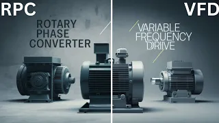 Rotary Phase Convertor (RPC) vs Variable Frequency Drive (VFD) | Which One is Better?