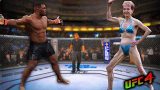 Mike Tyson vs. Janice Lorraine (EA sports UFC 4)