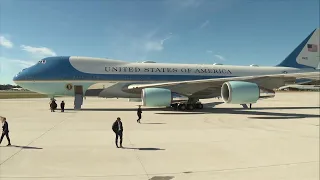 President Biden lands in Atlanta