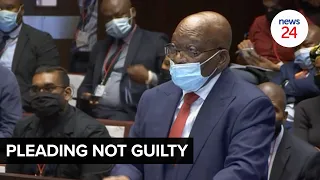 WATCH | Former president Jacob Zuma pleads 'not guilty' to all charges including corruption